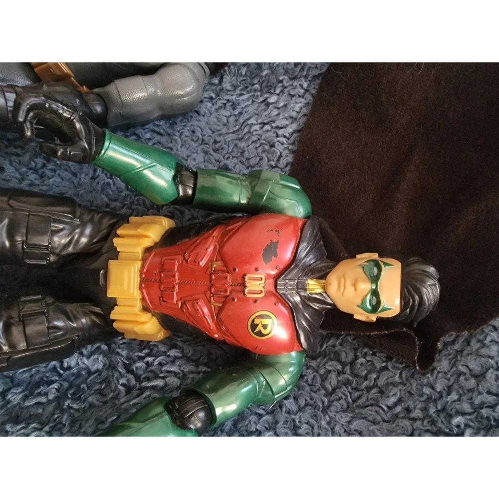 DC Comics 12" action figures‎ BATMAN & ROBIN set 2018 Missions True Moves - Picture 6 of 7